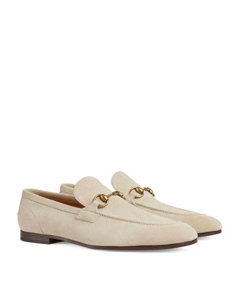 gucci white soeedo|Jordaan suede loafers in white .